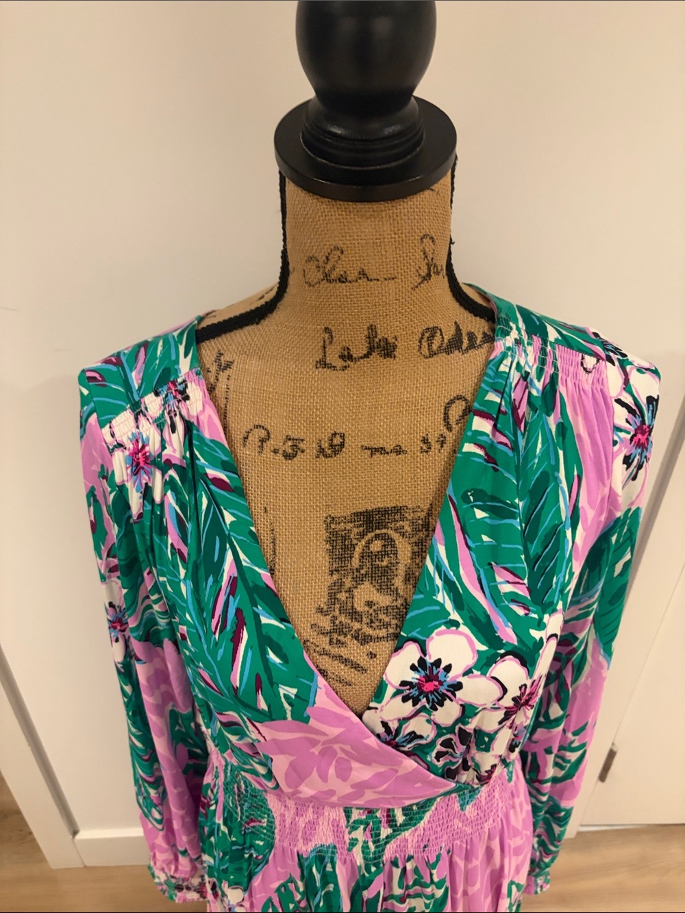 Lilly Pulitzer Mistral Maxi Dress in Magnolia Lilac Leidees Night - Picture 3 of 11